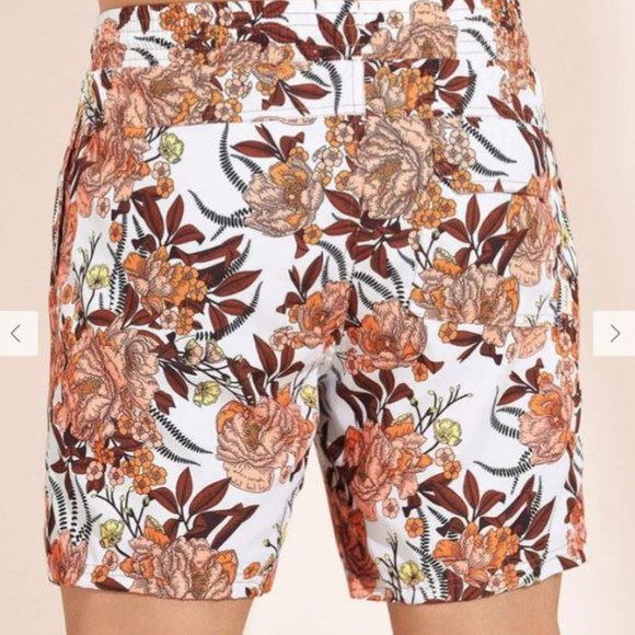 NWT MAAJI MEN SIZE S M CREMON SWIM TRUNKS - Picture 2 of 2